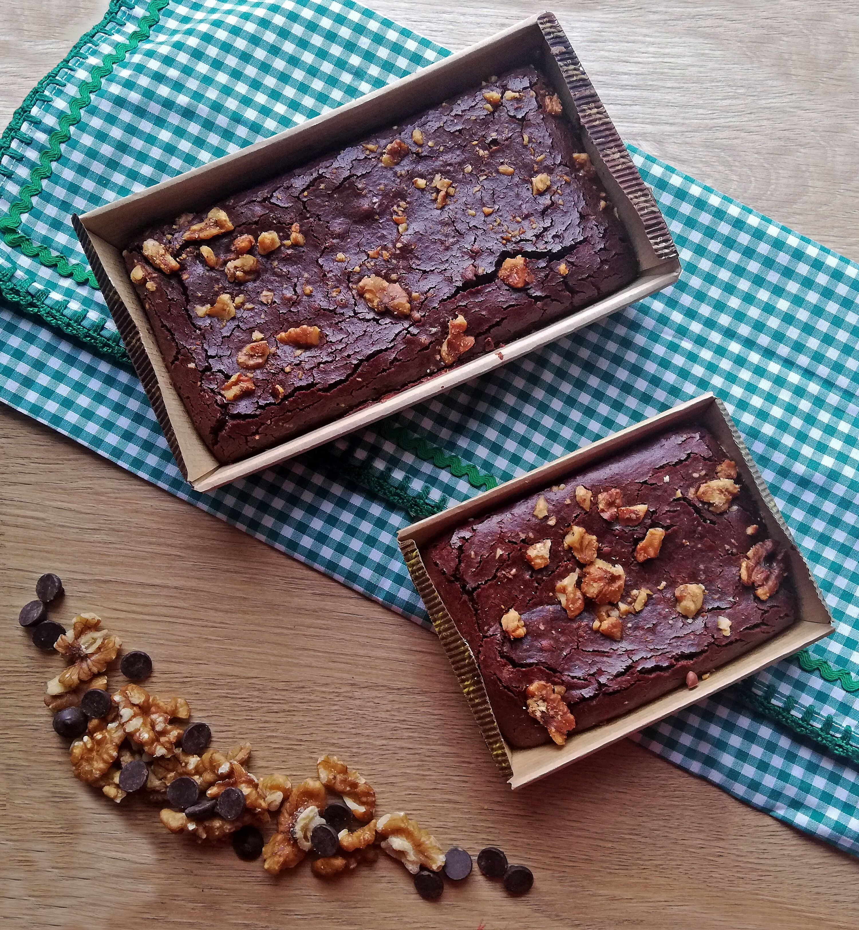 Brownie chocolate negro